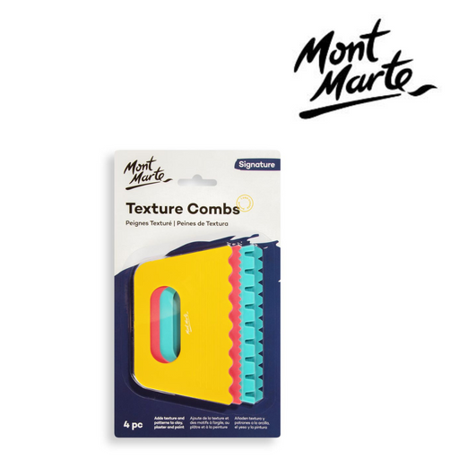 Ronis Mont Marte Texture Combs 4pc