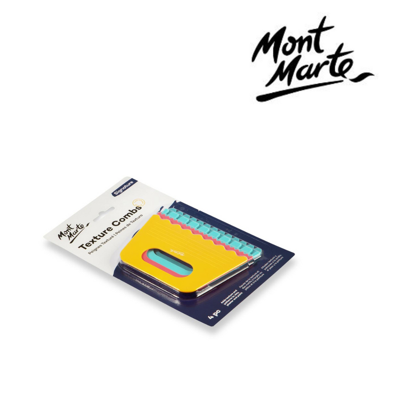Ronis Mont Marte Texture Combs 4pc
