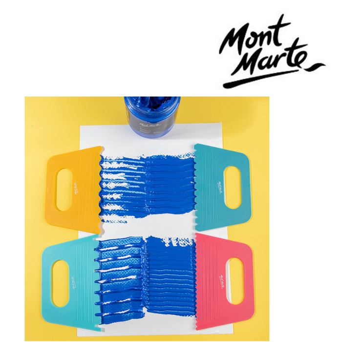 Ronis Mont Marte Texture Combs 4pc