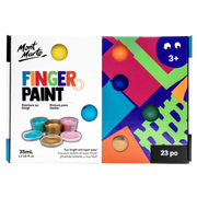 Mont Marte Finger Paint Set 23pc x 35ml