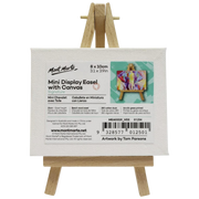 Mont Marte Mini Display Easel w/Canvas 8x10cm
