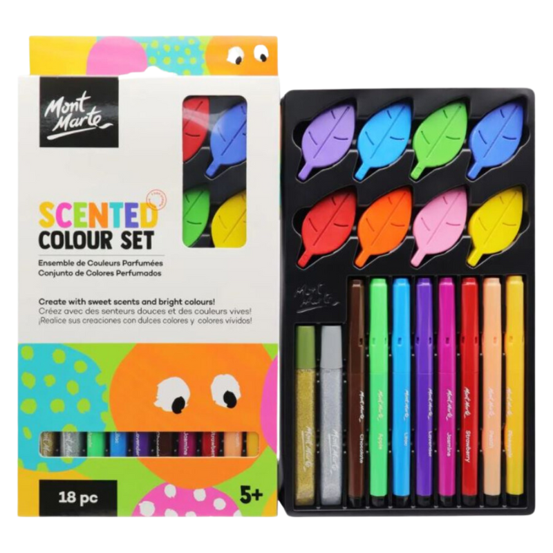 Mont Marte Scented Colour Set 18pk
