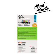 Ronis Mont Marte 2 in 1 Stamper Markers 14pc