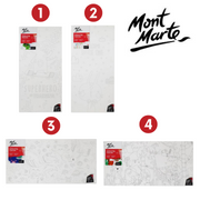Ronis Mont Marte Colouring Canvas 30x60cm Nursery 4 Asstd