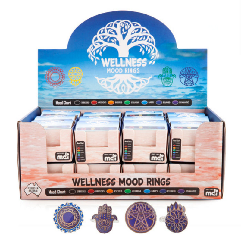 Ronis Mood Ring Wellness Assorted