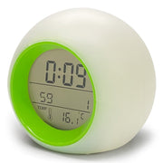 Ronis Mori Bubble Multicoloured Lights Digital Alarm Clock 9x9cm Assorted