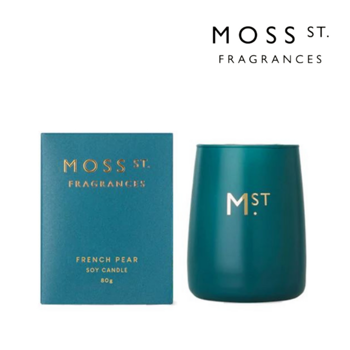 Ronis Moss St. French Pear Soy Candle 80g