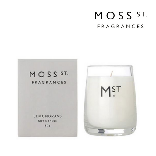 Ronis Moss St. Lemongrass Soy Candle 80g