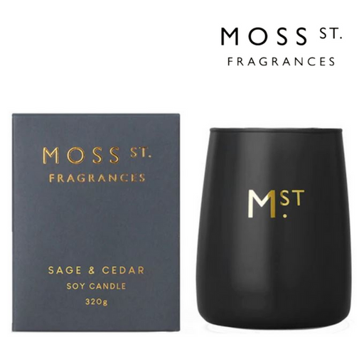 Ronis Moss St. Sage and Cedar Soy Candle 320g