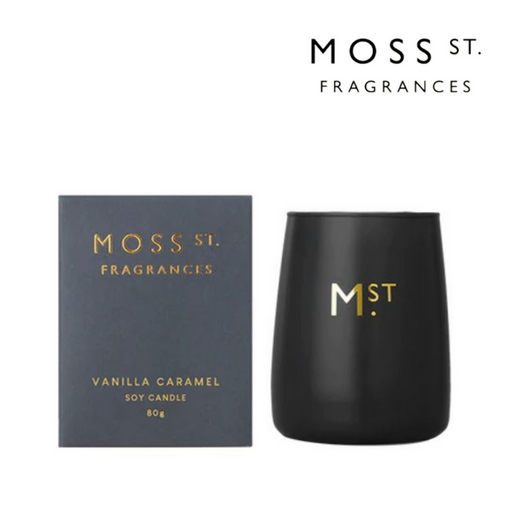 Ronis Moss St. Vanilla Caramel Soy Candle 80g
