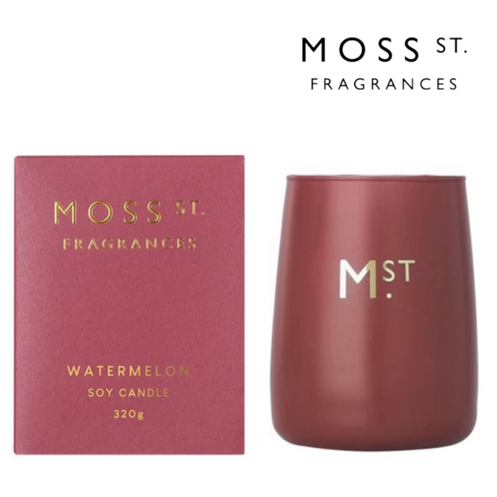 Ronis Moss St. Watermelon Soy Candle 320g