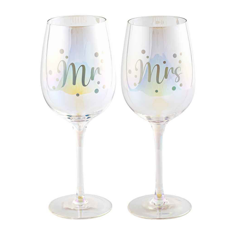 Ronis Mr & Mrs Holographic Wine Set 450ml