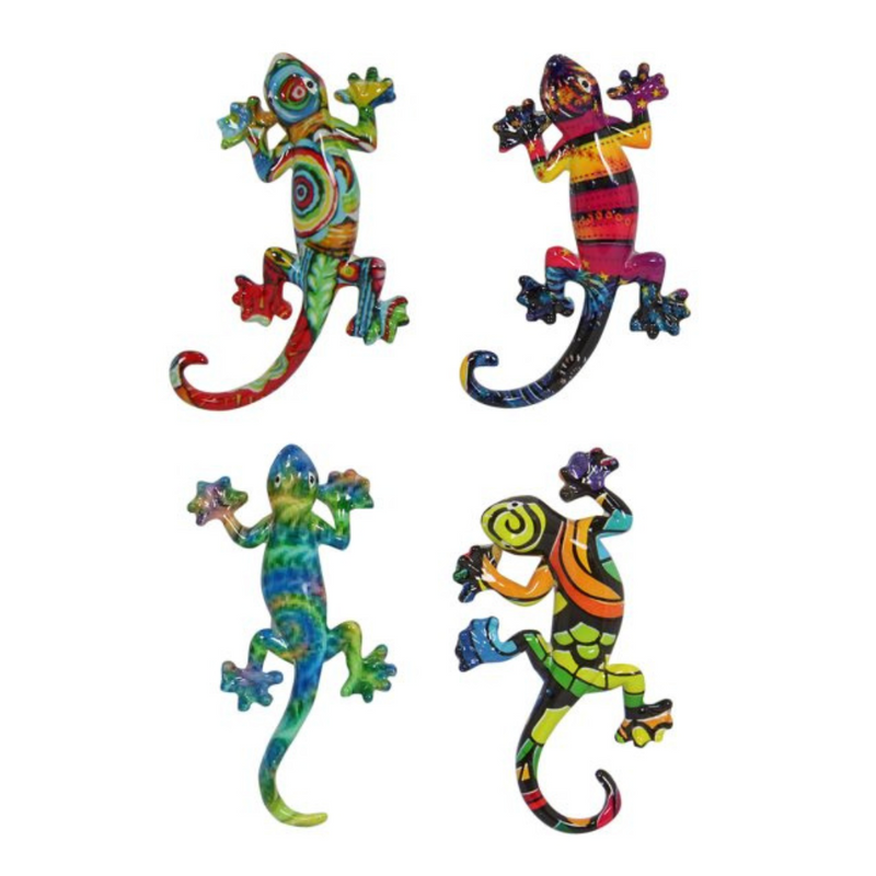 Ronis Multicoloured Lizard Magnets with Design Assorted