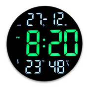 Ronis Multifunctional LED Clock 30cm 4 Asstd