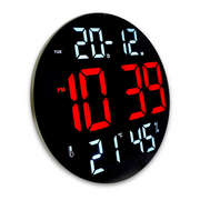 Ronis Multifunctional LED Clock 30cm 4 Asstd