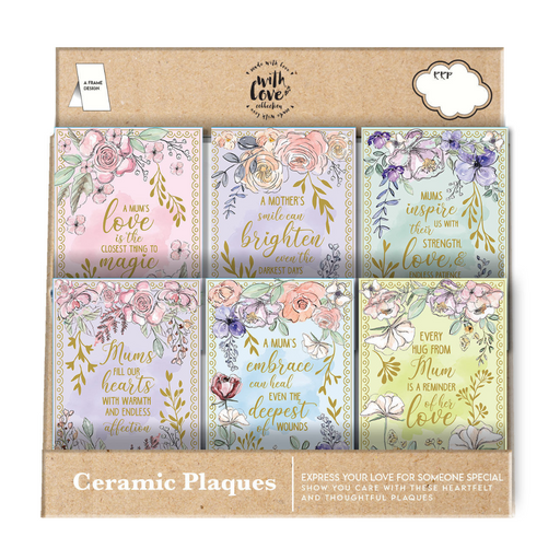 Ronis Mum Inspo Plaque Assorted