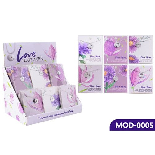 Ronis Mum Love Necklace Assorted