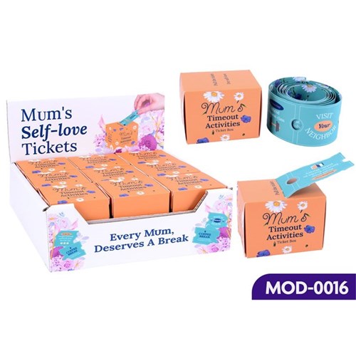 Ronis Mums Self Love Tickets 25 Tickets 1pack