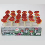 Ronis Mushroom Garden Stake 10cm Assorted – thumbnail
