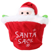 Ronis Musical Hide N Seek Santa In Sack 25cm Assorted