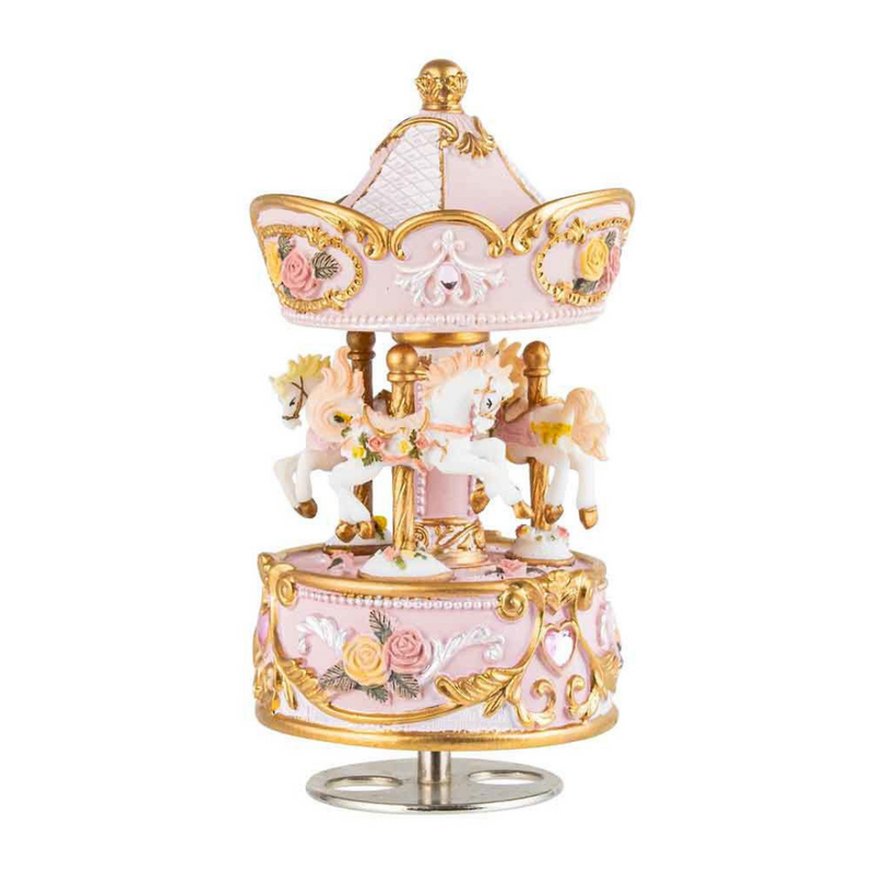 Ronis Musical Horse Carousel 14cm