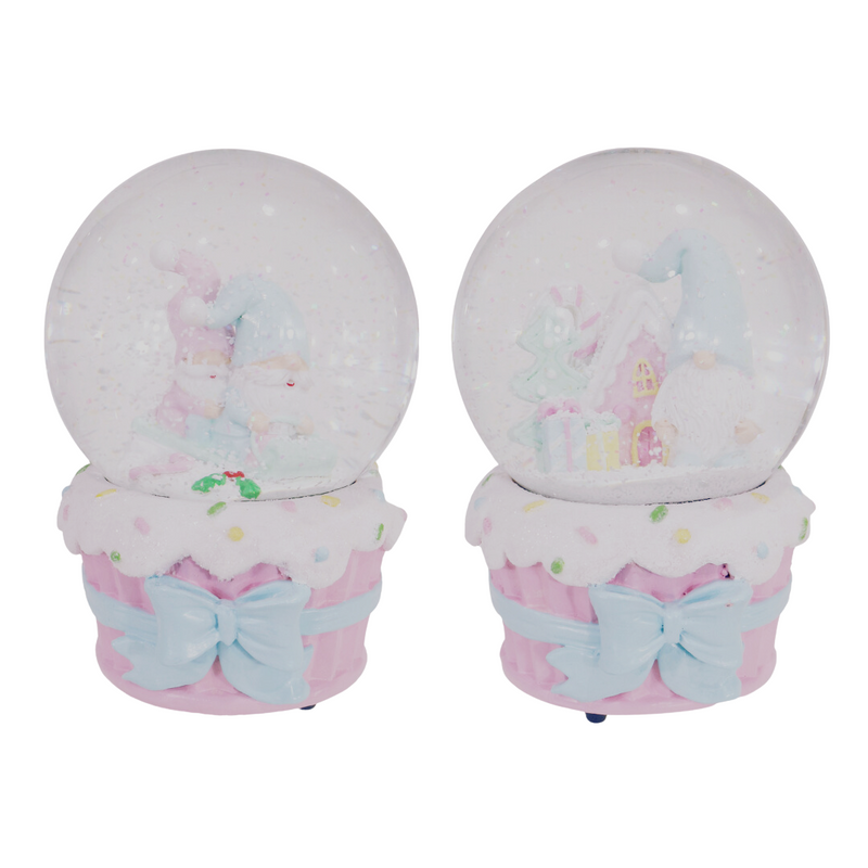 Ronis Musical Pastel Gnome Waterball 10cm Assorted