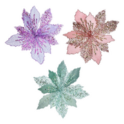 Ronis Mystic Jewel Poinsettia Clip Assorted