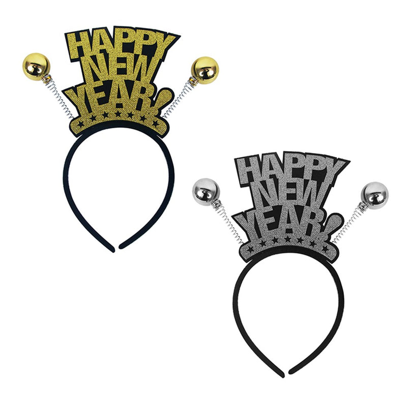 Assorted “Happy New Year” head bopper party accessory