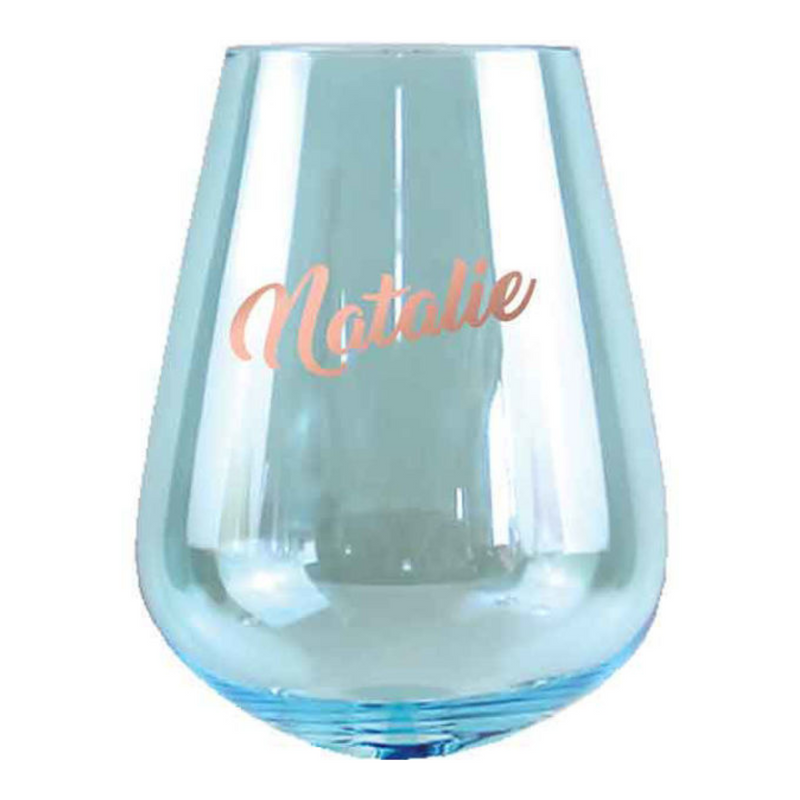 Ronis Natalie Stemless Glass 13cm 600ml 2pk
