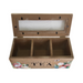 Ronis Native Design 3 Compartment Tea Boxes 22.7x9x9cm 4 Asstd