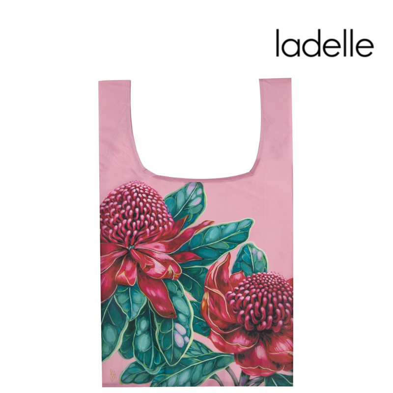 Ronis Native Flora Waratah RPET Shopping Bag