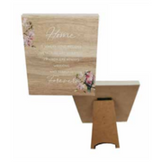 Natives & Birds Inspiration Plaques 14x12x0.9cm Assorted