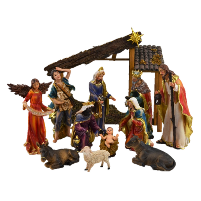 Ronis Nativity Set 13pcs 30cm