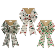 Ronis Natural Bow Trees 23x38cm Assorted