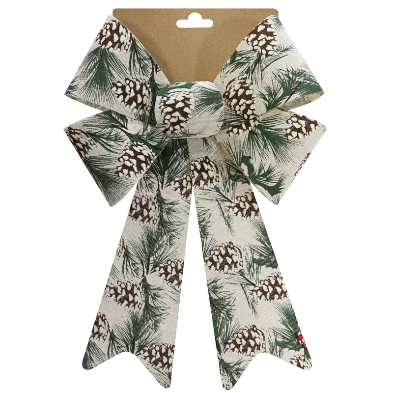 Ronis Natural Bow Trees 23x38cm Assorted