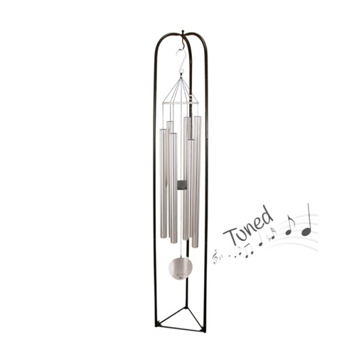 Ronis "Natures Melody" Silver Tuned Wind Chime 165cm