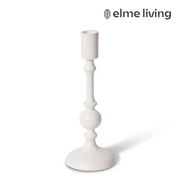 Ronis Nellie Candle Holder White 9x9x23cm – thumbnail