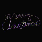 Ronis Neon Sign Merry Christmas Multicolour – thumbnail