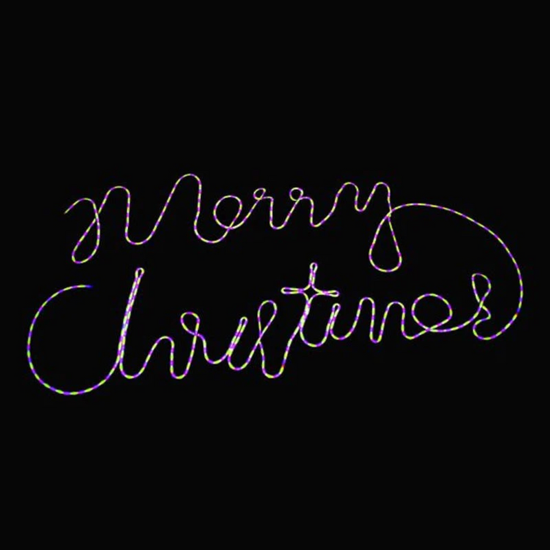 Ronis Neon Sign Merry Christmas Multicolour
