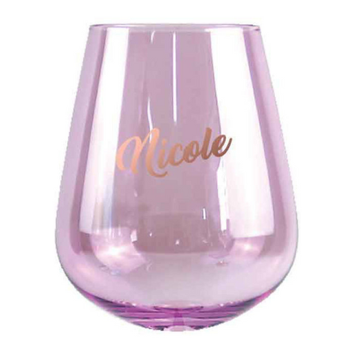 Ronis Nicole Stemless Glass 13cm 600ml 2pk