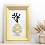 Ronis Non Matted Photo Frame with Pastel Detailing 10x15cm Assorted