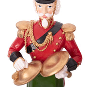 Traditional Christmas nutcracker figurines made from polyresin 12.5x9.5x43cm