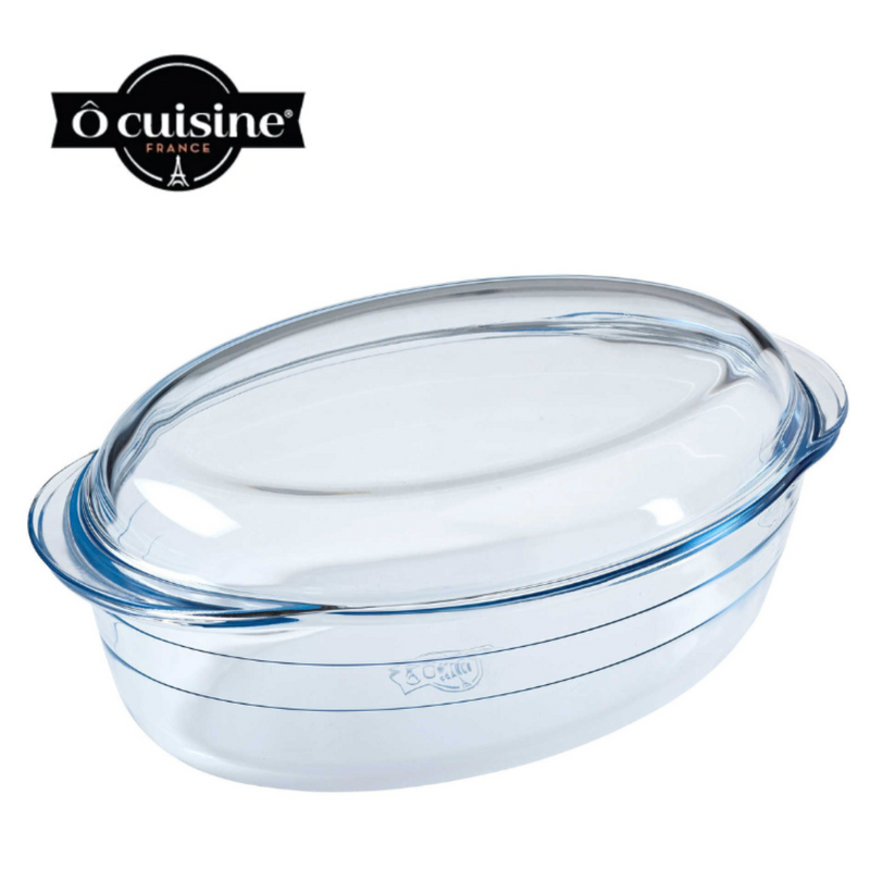 OCuisine Oval Casserole With Lid 33x20cm 4L