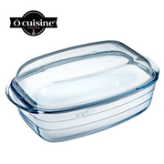 OCuisine Rectangular Casserole With Lid 37x22cm 6.5L – thumbnail