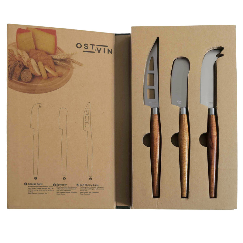 Kitchen Tableware 3Pc Knife Gift Box 29X23