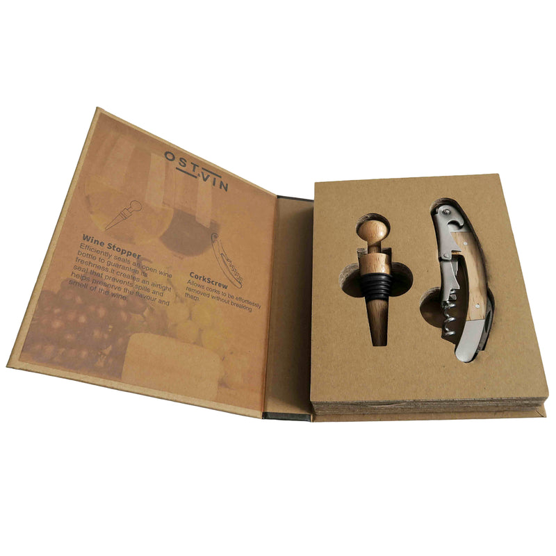 Kitchen Tableware 2Pc Wine Gift Set