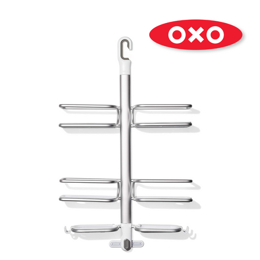 OXO Good Grips Aluminium Hose Keeper Caddy – weather-resistant hose storage with non-slip handle