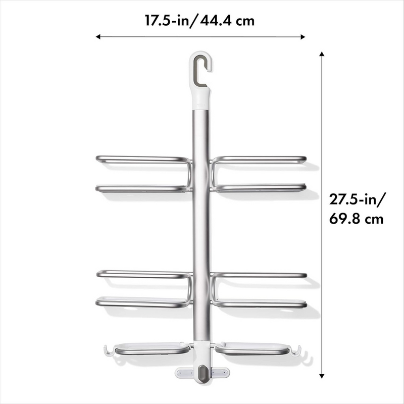 OXO Good Grips Aluminium Hose Keeper Caddy – weather-resistant hose storage with non-slip handle