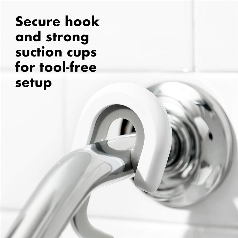 OXO Good Grips Aluminium Hose Keeper Caddy – weather-resistant hose storage with non-slip handle