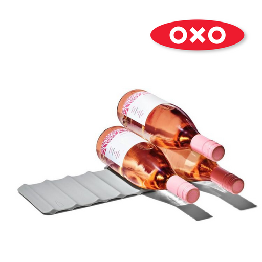 OXO Good Grips Beverage Mat holding mugs and glasses